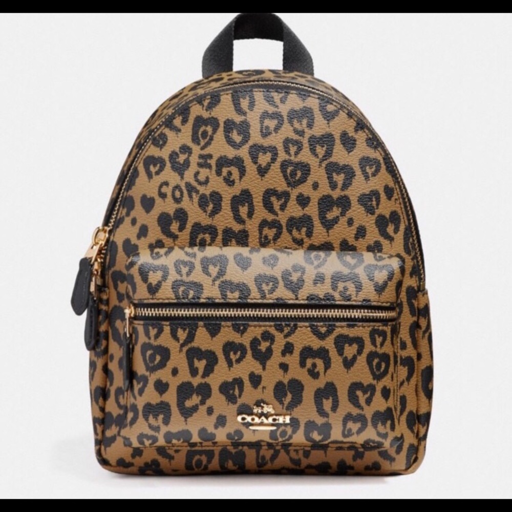 NWOT Authentic Coach Wild Heart Mini Charlie
